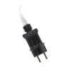 Kerstkrans met LED lampjes - warm wit - ø36 cm