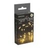 Zilverdraad verlichting met 40 LED lampjes - warm wit - 1.95 meter