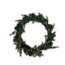 Kerstkrans met LED - groen - ø40x6 cm