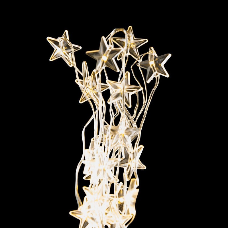 Kerstverlichting LED - ster - 40 lampjes
