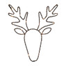 Led decoratie rendier - 16 led