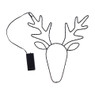 Led decoratie rendier - 16 led