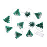 Verlichtingssnoer kerstboom - 10 stuks - 165 cm
