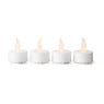 LED theelichten met timer - set van 4