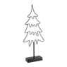Kerstboom op voet met verlichting - 20x45 cm 