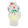 Led theelicht - sneeuwpop - 10 cm