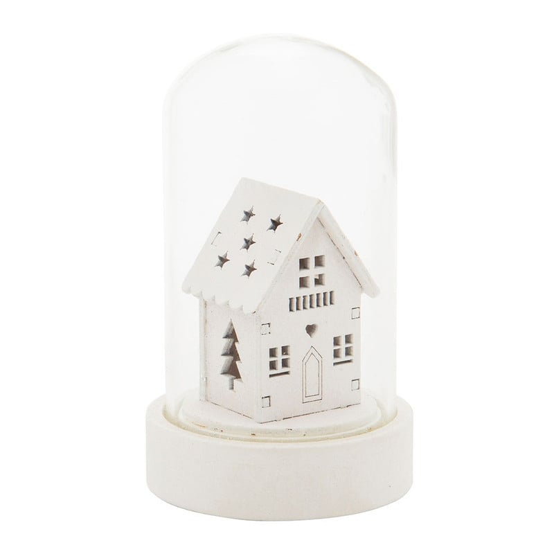 Mini stolp - huis met verlichting - 5x9 cm
