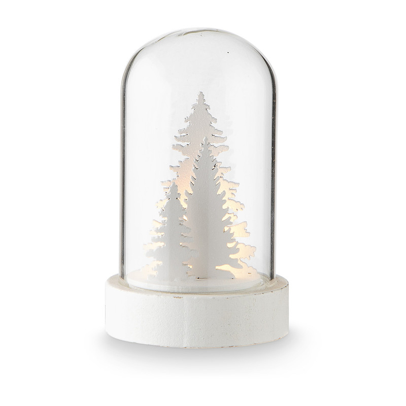 Ministolp - kerstboom met verlichting - 5.5x9 cm 