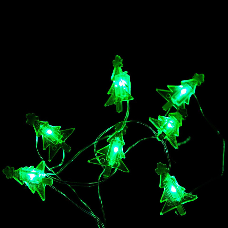 Verlichtingssnoer mini kerstboom - 20 lamps