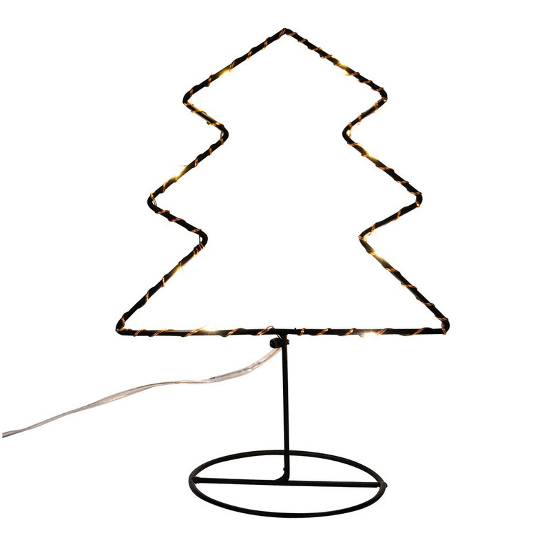 Verlichting op standaard - kerstboom