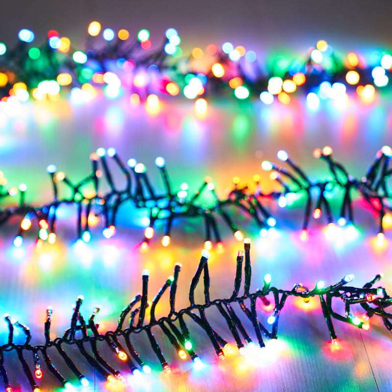 Clusterverlichting - multi kleur - 768 LED