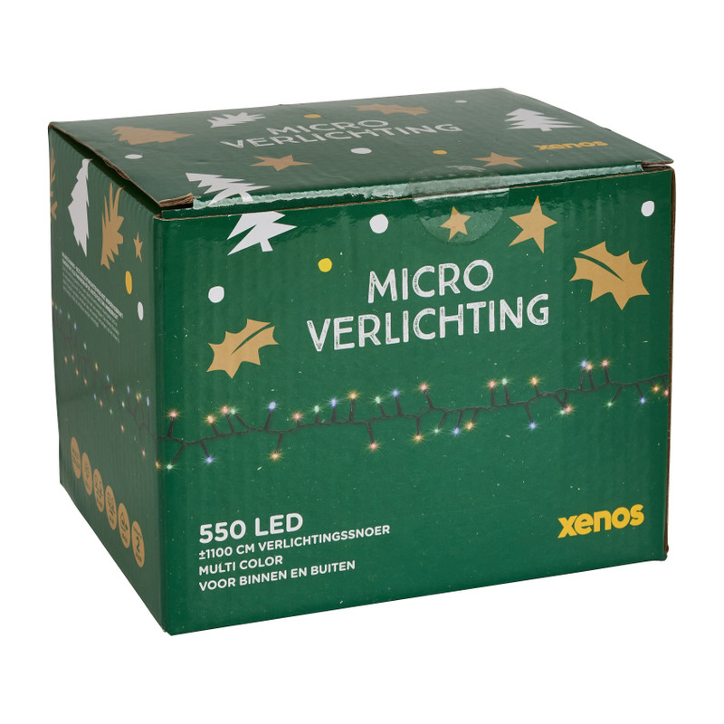 Microverlichting - multi kleur - 550 LED