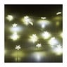 Draadverlichting - ster - zilver - 50 led lampjes