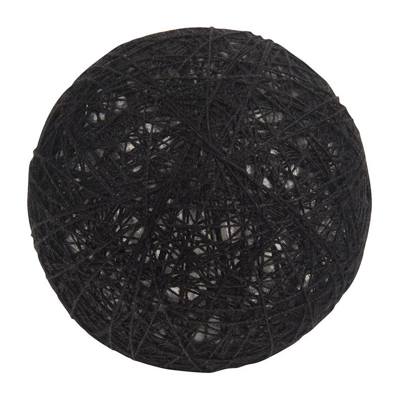 Cotton balls black