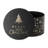 Cadeaudoos Kerst - rond - 15x10 cm 