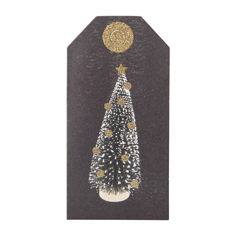 Cadeaulabels - 8 stuks - 5x10 cm
