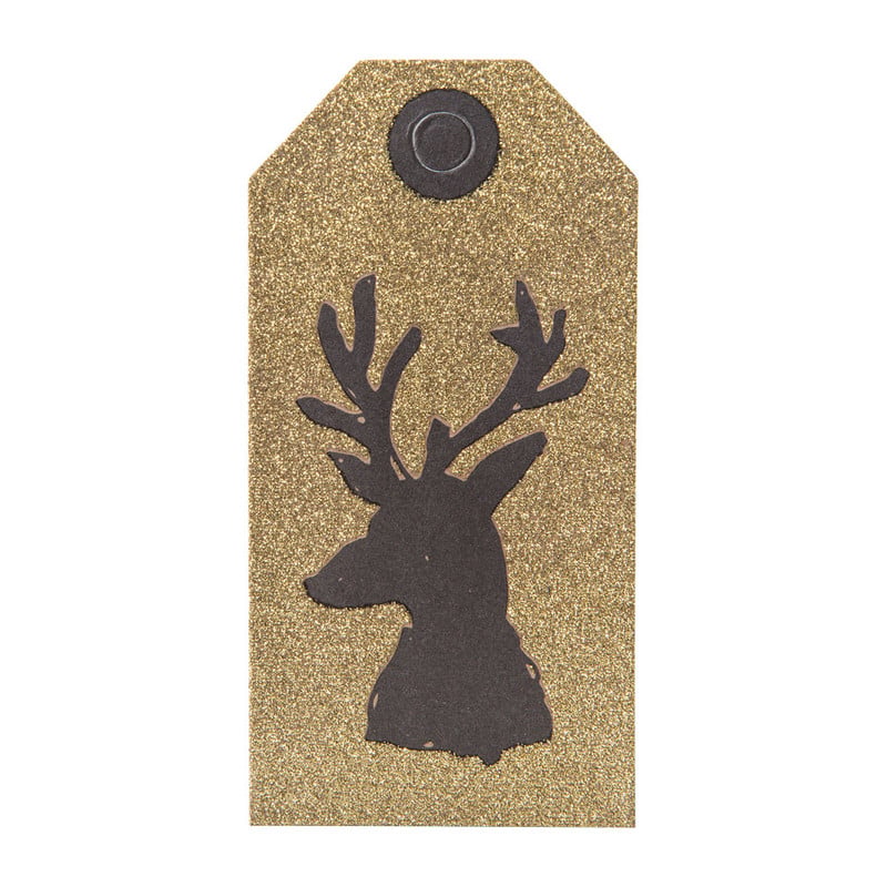 Cadeaulabels - 8 stuks - 5x10 cm