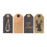 Cadeaulabels - 8 stuks - 5x10 cm