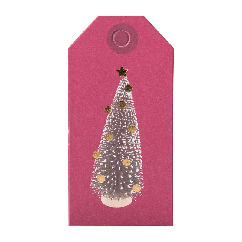 Cadeaulabels - 5 x 10 cm - 8 stuks