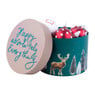 Cadeaudoos medium - groen - 20,5 cm