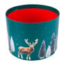 Cadeaudoos medium - groen - 20,5 cm