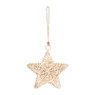 Kersthanger ster - rotan - ⌀15 cm