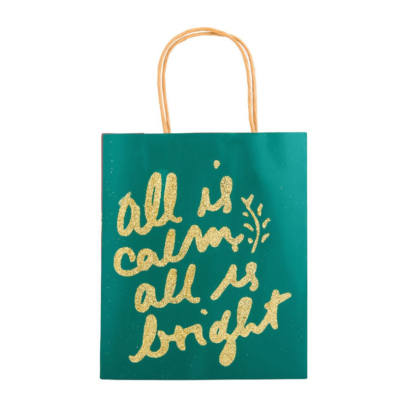 Cadeautas - All is calm - 21x18x8 cm
