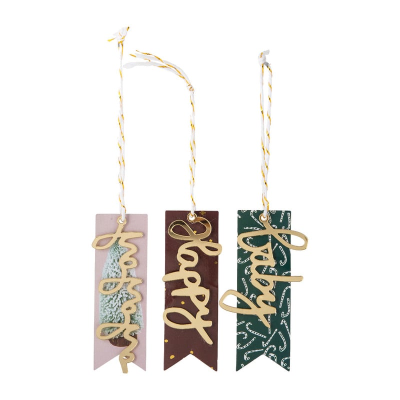Cadeaulabels - 3 stuks