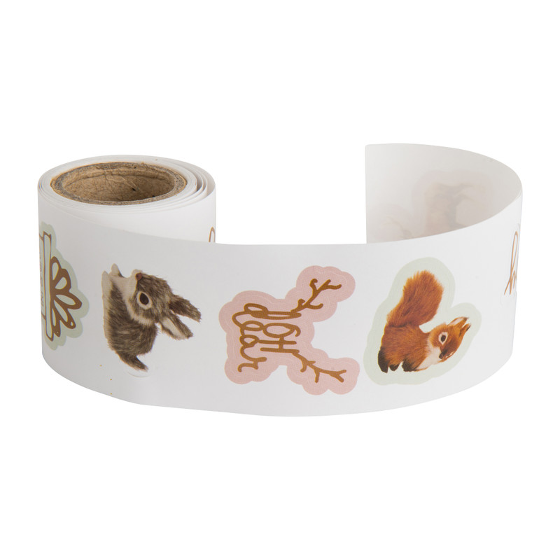 Stickers op rol - 60 stuks