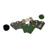Cadeau inpakset kerst - zwart/groen
