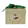 Cadeaudoos merry christmas - 20x20x15 cm 