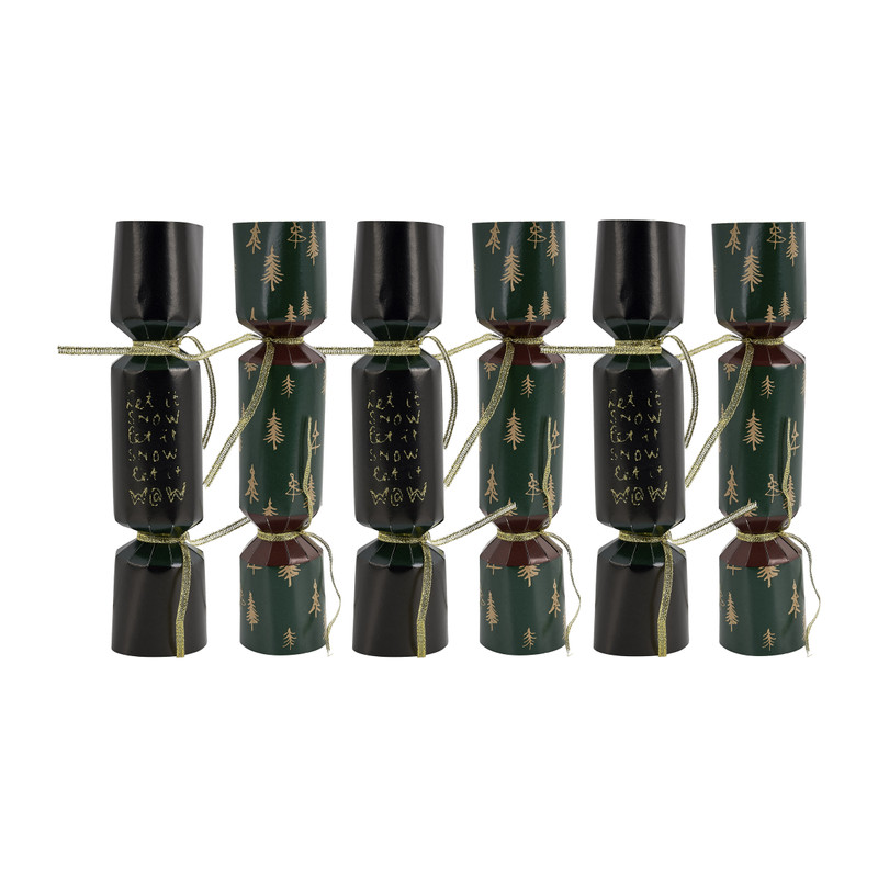 Party crackers kerst - set van 6