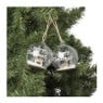 Kerstbal - merry christmas - 8x8 cm