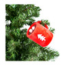 Kersthanger mok - rood - 7 cm