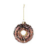 Kersthanger donut - bruin