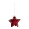 Hanger hart of ster - rood