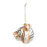 Kerstbal tijger - ø9 cm