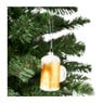Kersthanger bierglas - 10 cm