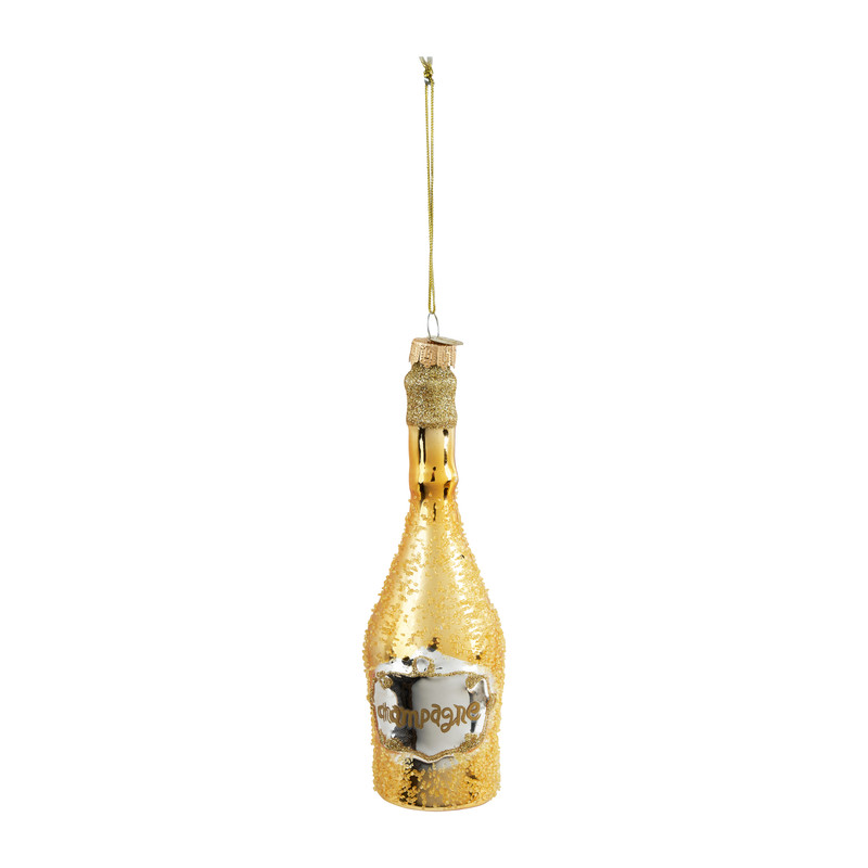 Kersthanger champagne - 17 cm