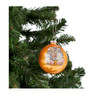 Kerstbal goud - 8 cm - glas