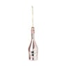 Kersthanger champagne - champagnekleurig - 4.5x4.5x16.5 cm
