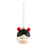 Kerstbal Netta - glas - 8 cm