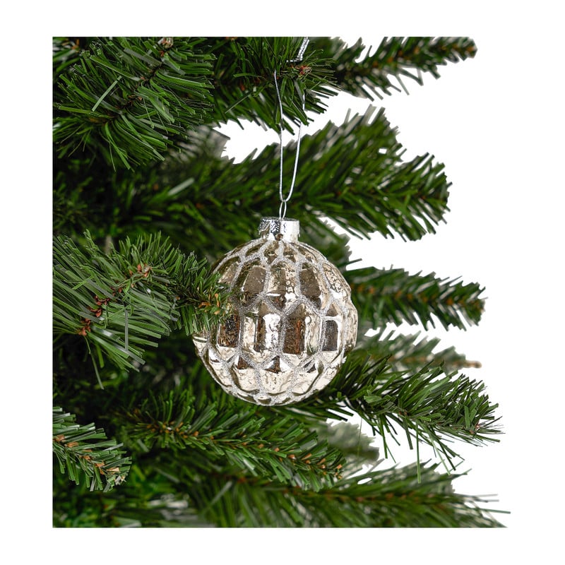 Kerstbal met antiek look 