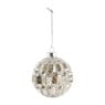 Kerstbal met antiek look 