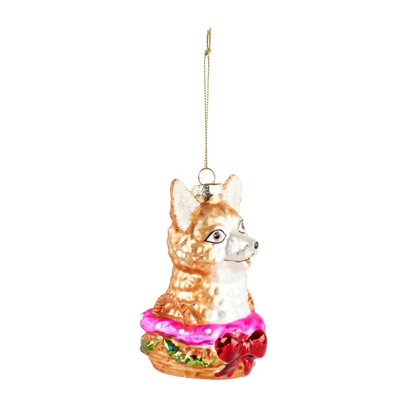 Kersthanger chihuaha - 12 cm 