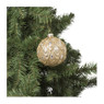 Kerstbal - goud - 10 cm