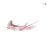 Vogel op clip - roze