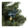 Toekan op clip - groen - 14 cm