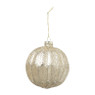 Kerstbal Kersthanger - goudkleurig - 10 cm