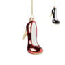 Kersthanger pump - diverse kleuren - 11x6.7x4.1 cm